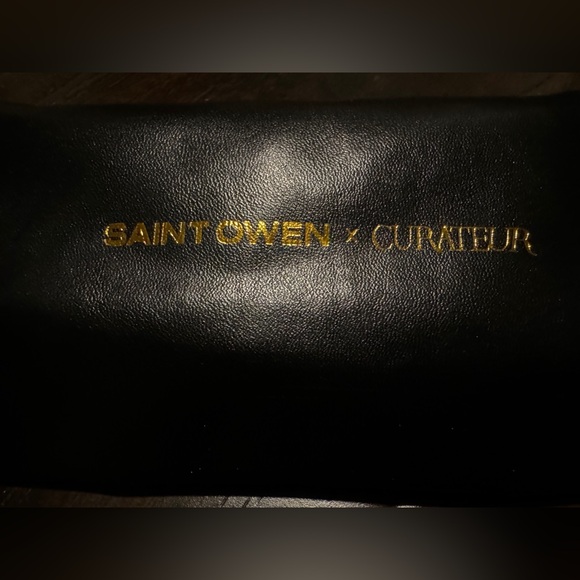 😎 NWOT! Saint Owen x Curateur Tortoise Sunglasses - Picture 7 of 14